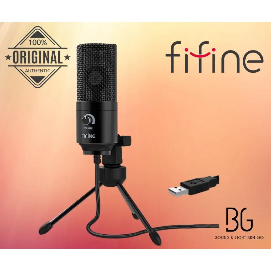 FIFINE K669B USB Metal Condenser Recording Microphone