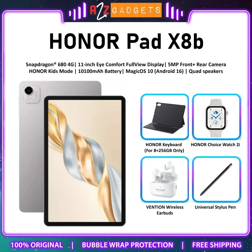 HONOR Pad X8b LTE