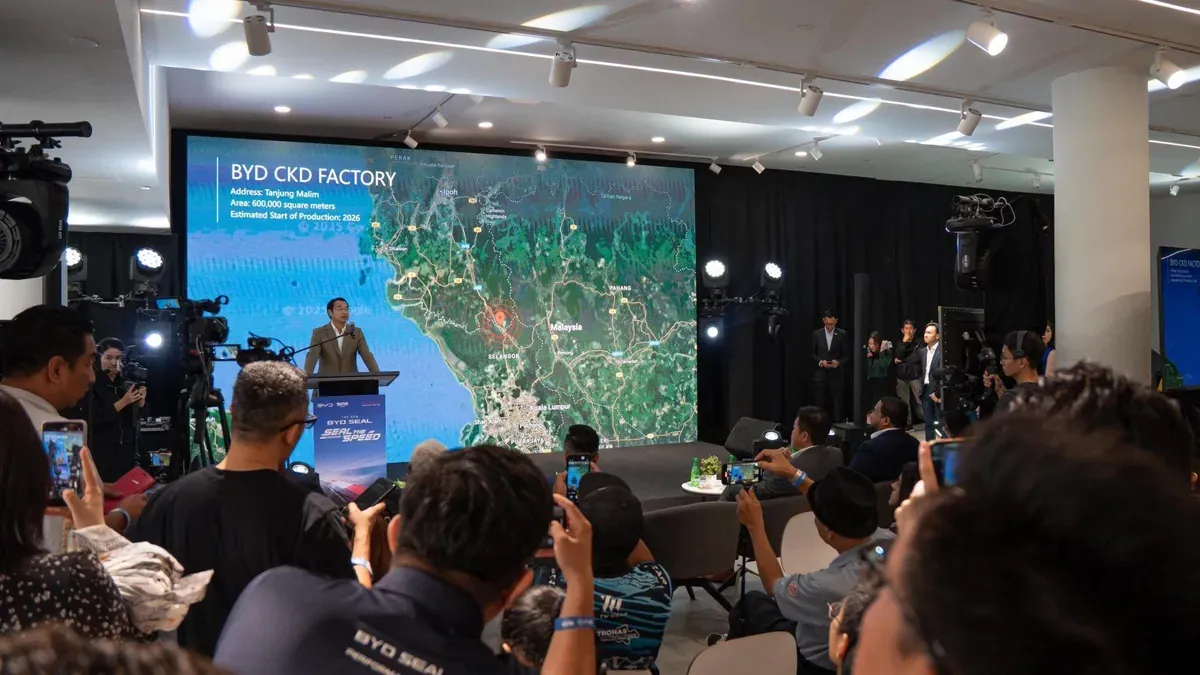 BYD to Reveal Malaysia EV Assembly Plan in a Week