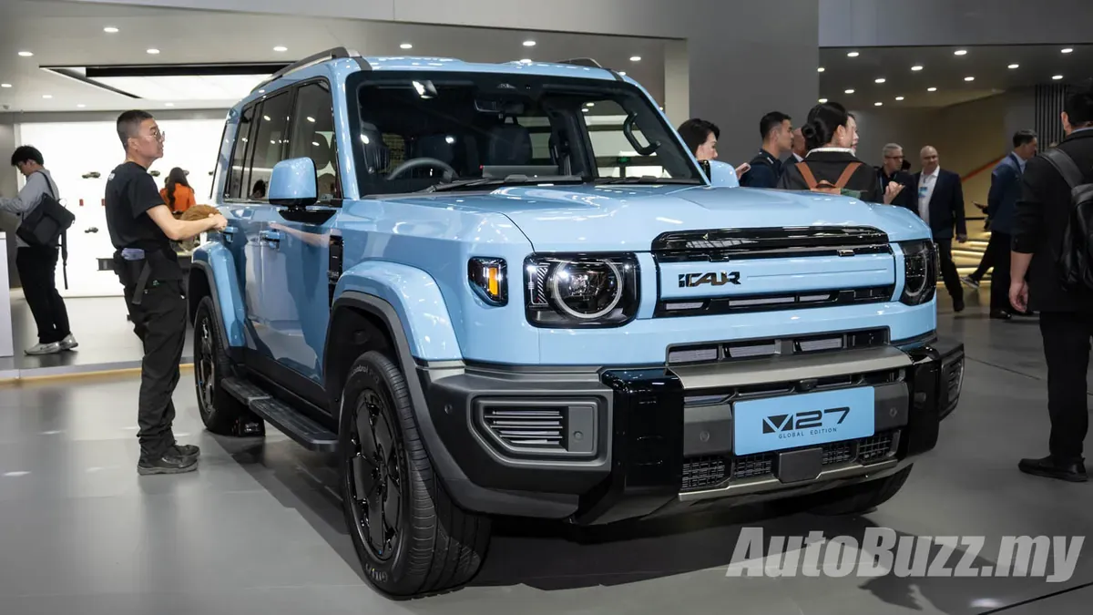 iCaur V27 REEV SUV previewed in Thailand, Malaysia launch