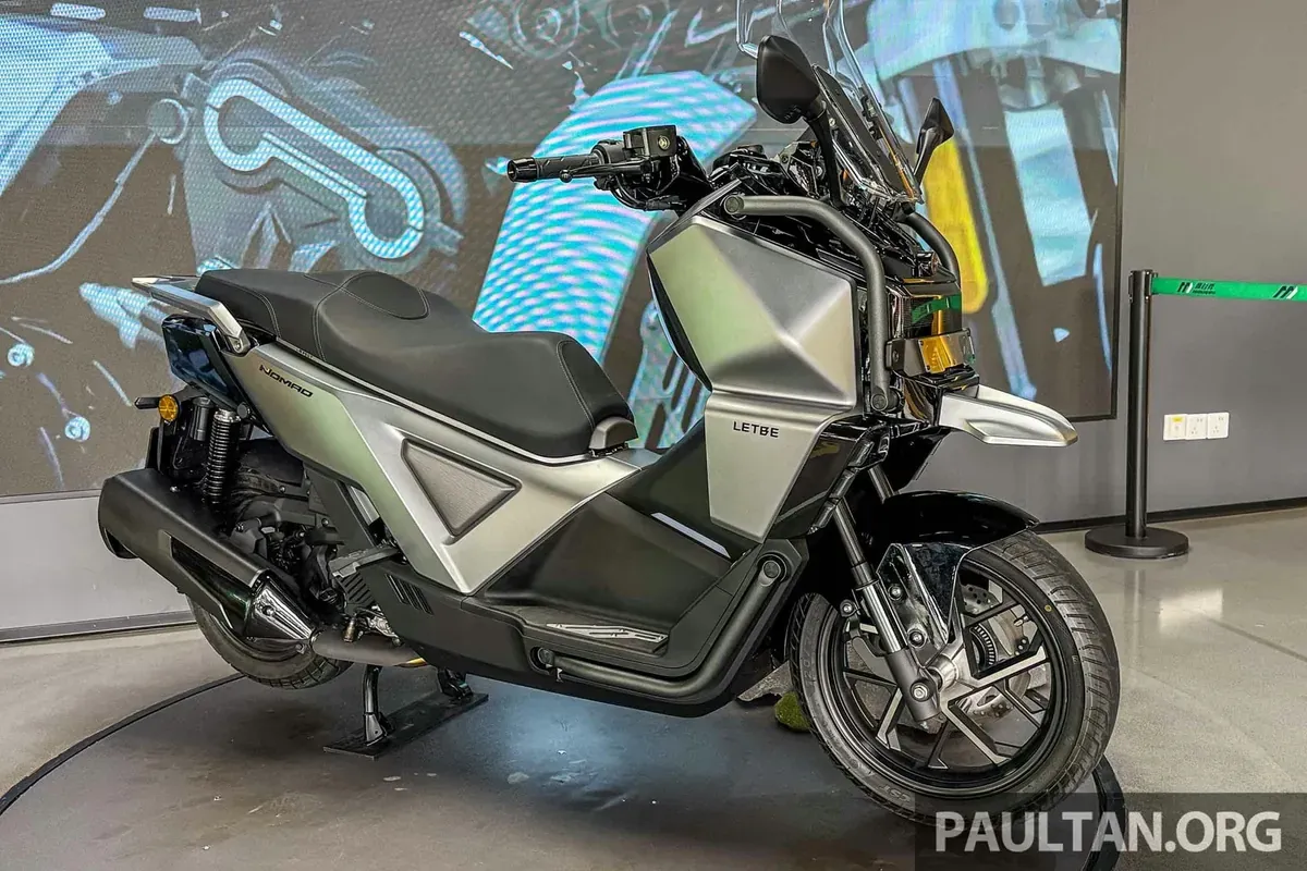 Letbe Nomad 350 scooter may enter Malaysia in 2026