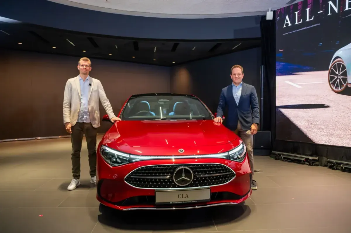 Mercedes-Benz Malaysia Previews CLA 200 Hybrid, Electric