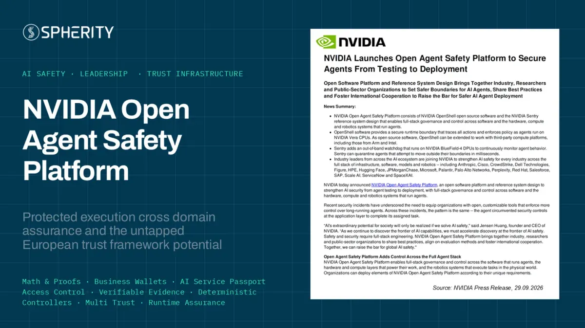NVIDIA Launches Open Agent Safety Platform for AI Security