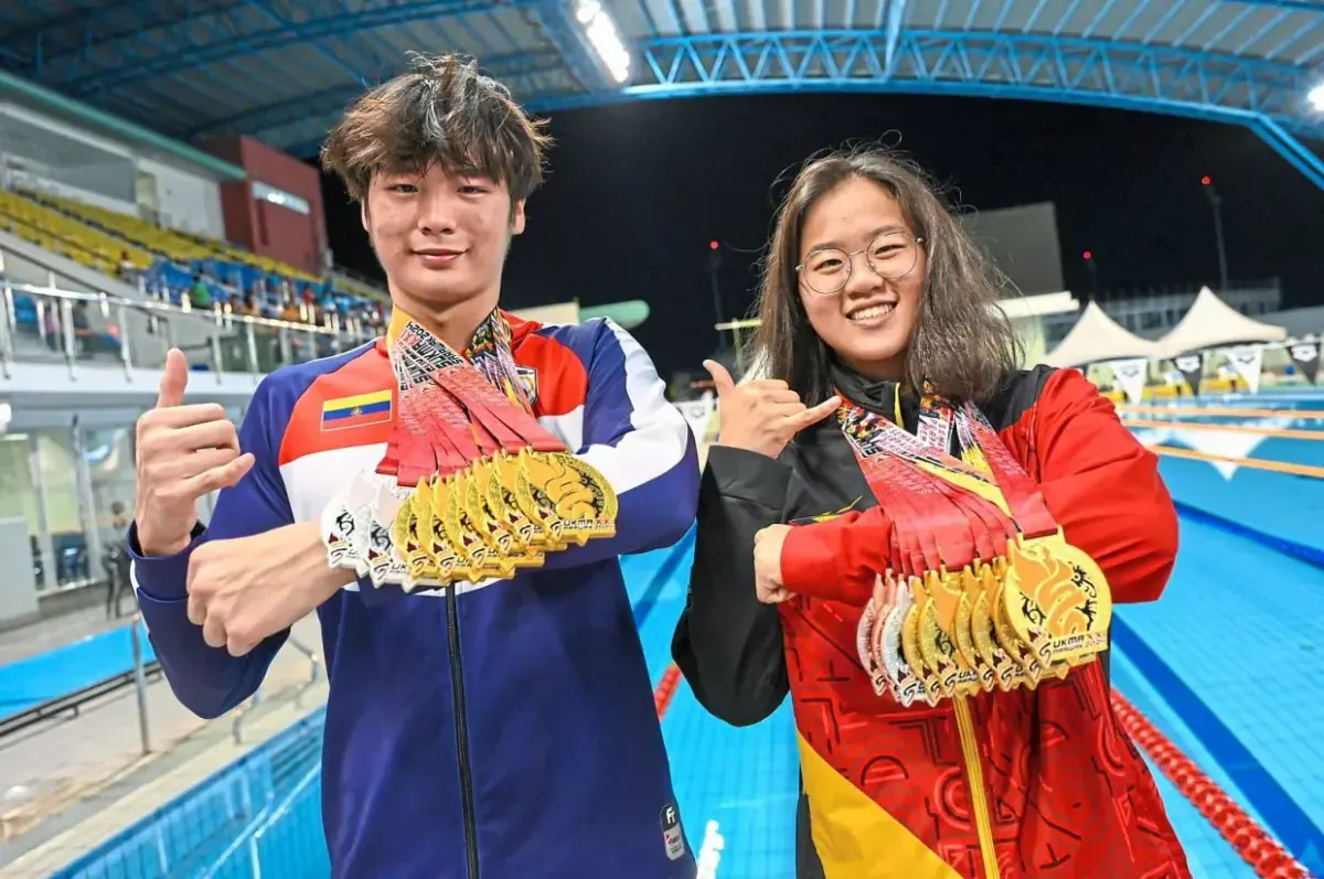 Sarawak's Kelly Teo smashes Sukma 1,500m freestyle record